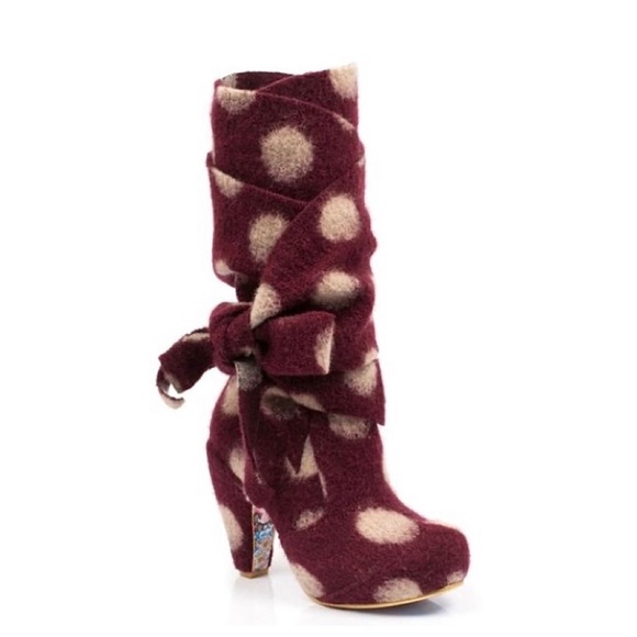 Irregular Choice Shoes - NWOT IRREGULAR CHOICE Party Pants Boots